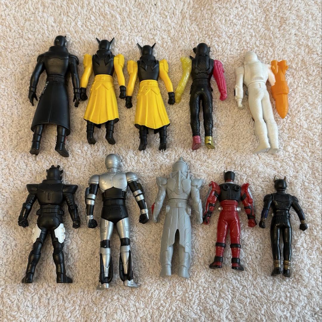 お得！大量 仮面ライダー ソフビ 10体 まとめ売り - メルカリ