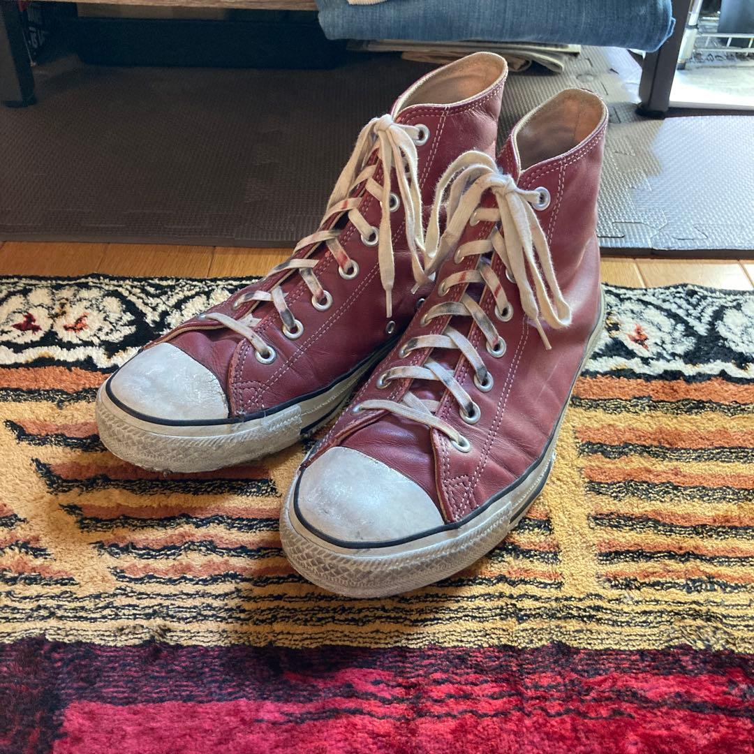 CONVERSE コンバース オールスター レザー アメ製 ヴィンテージ