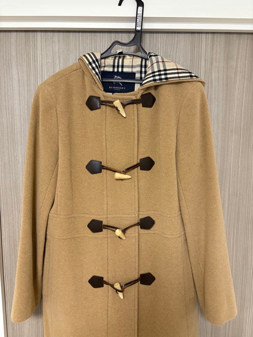 y*様 値下げ❤️ベージュ ダッフルコート フード付き　バーバリー