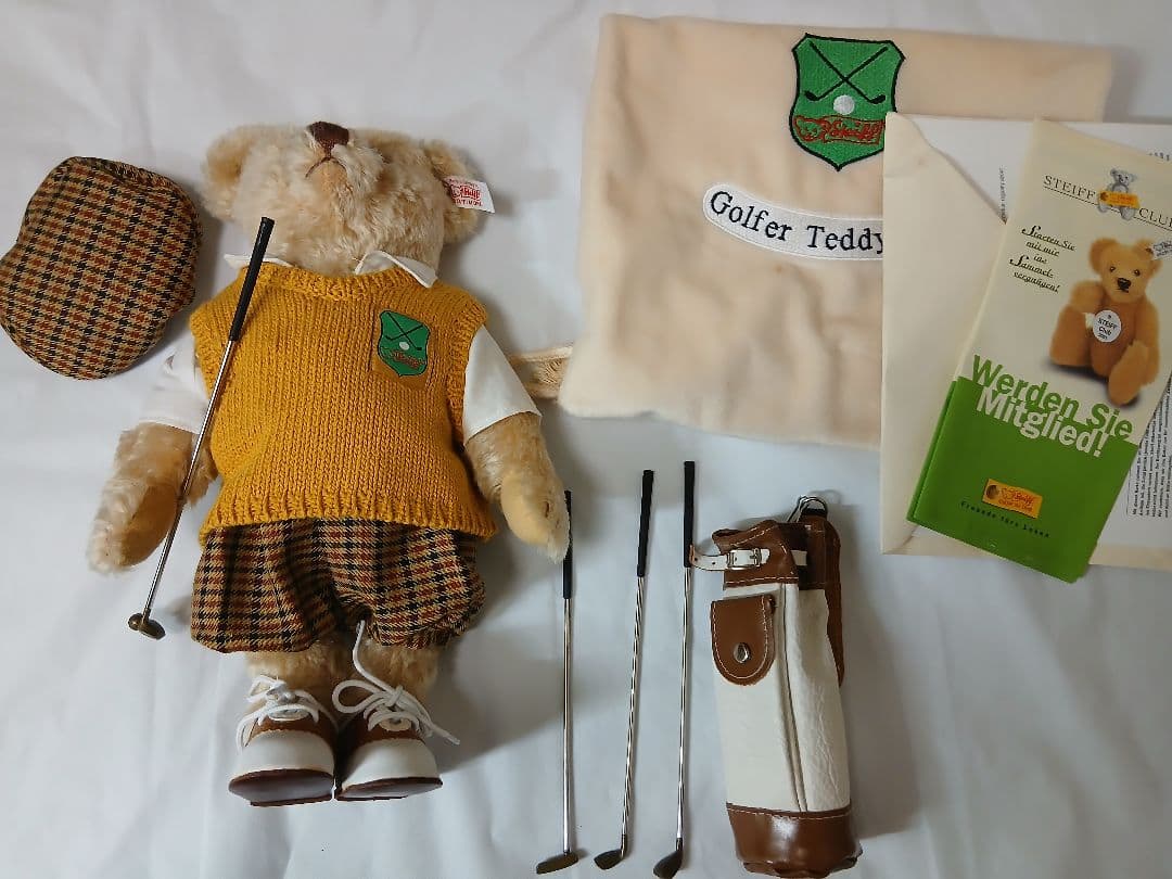 Steiff ゴルフプレイヤー　テディベア 2061303_LL.jpg