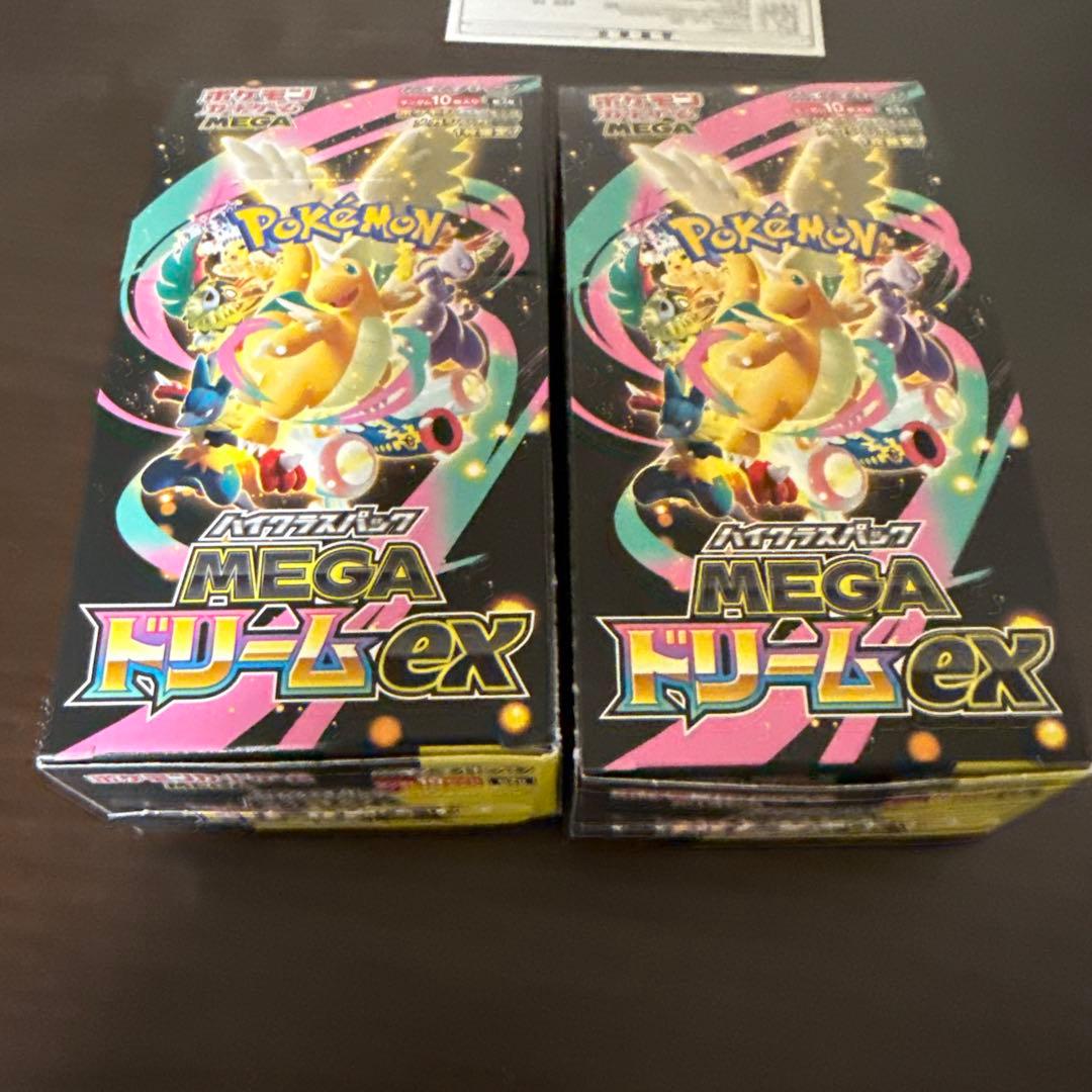 ポケモンカードゲーム MEGA ドリームEX 2BOX - メルカリ