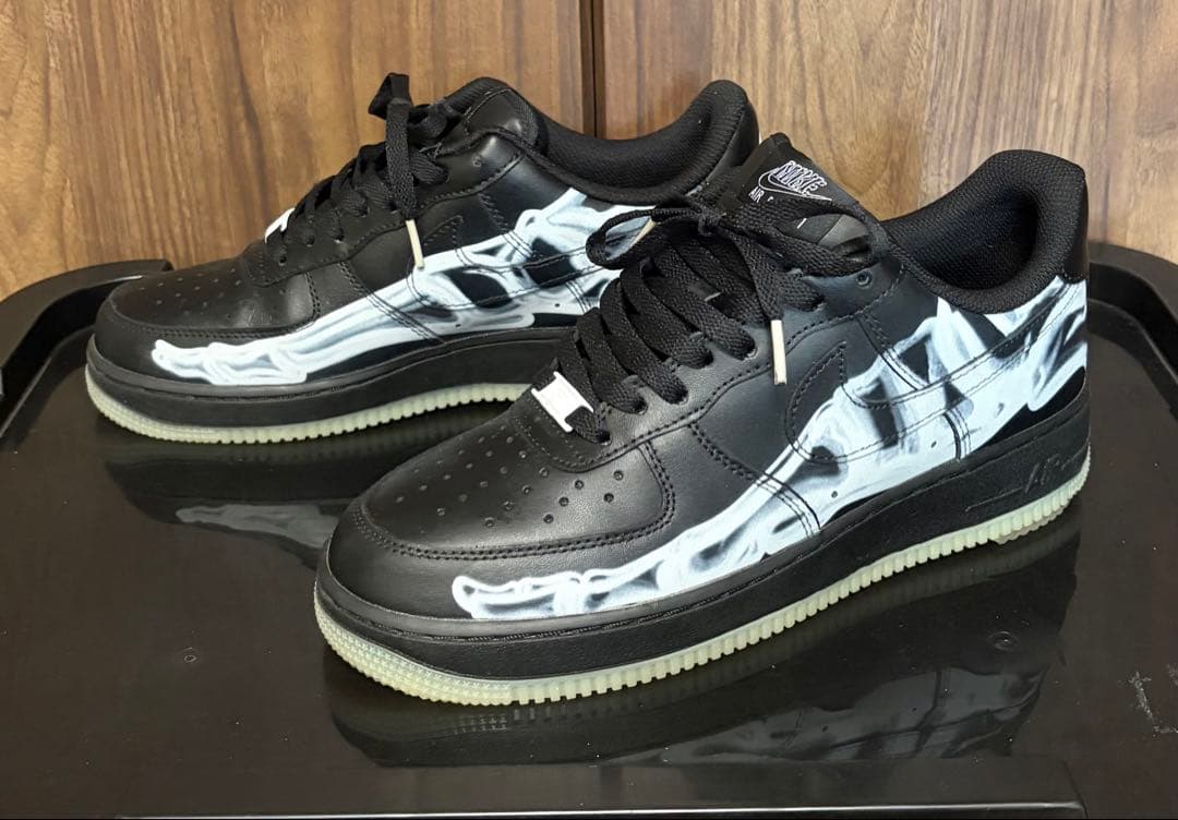 NIKE エアフォース1 スケルトン　Black Skeleton 26.5 エア フォース 1 スケルトン 'Black' 発売日. Nike SNKRS