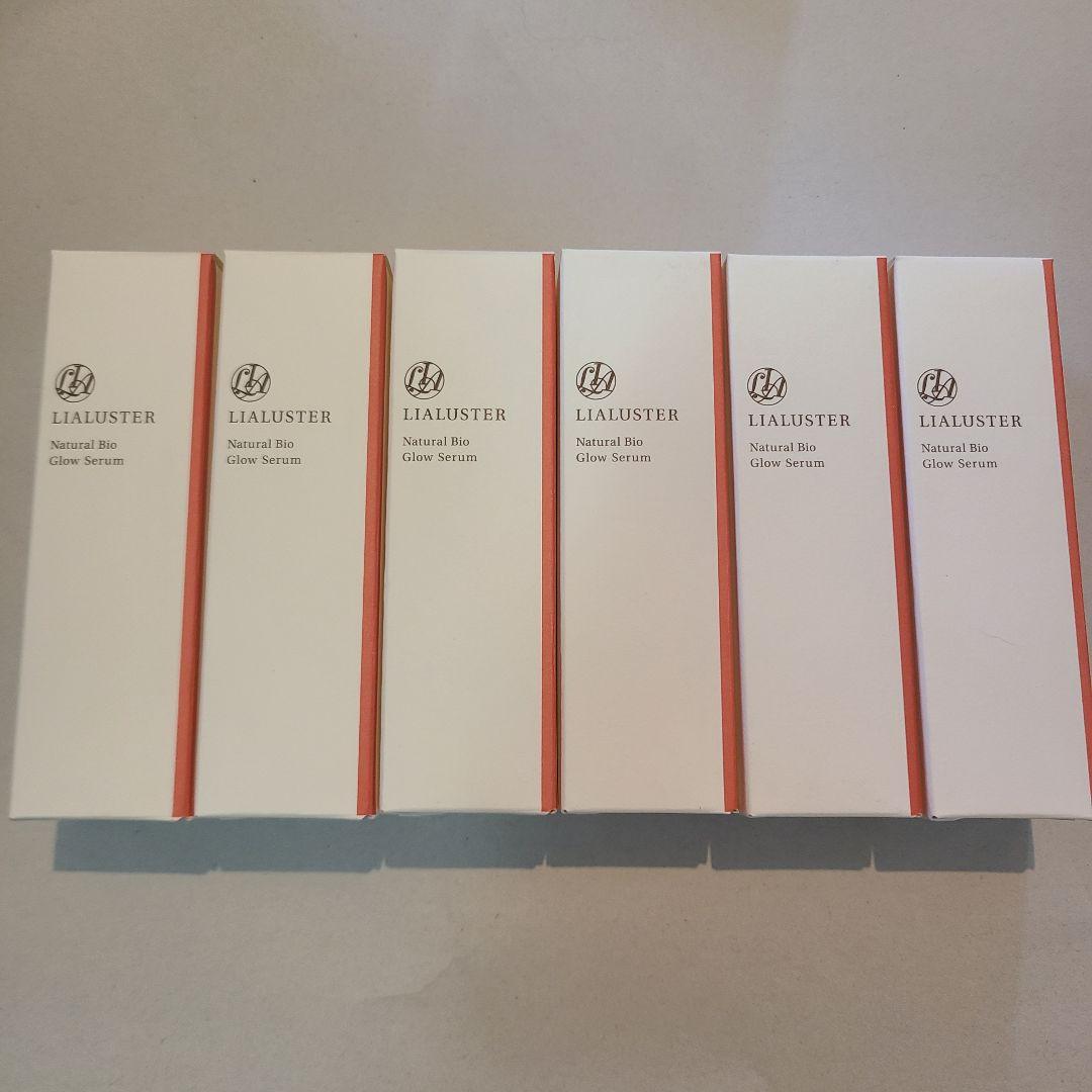 6本　リアラスター ナチュラルビオグロウセラム 美容液　27ml LIALUSTER（リアラスター） 美容液 セラム ナチュラルビオグロウ 27ml