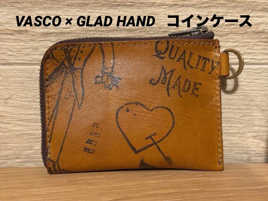 【完売品】VASCO × GLAD HAND レザーケース　グラッドハンド