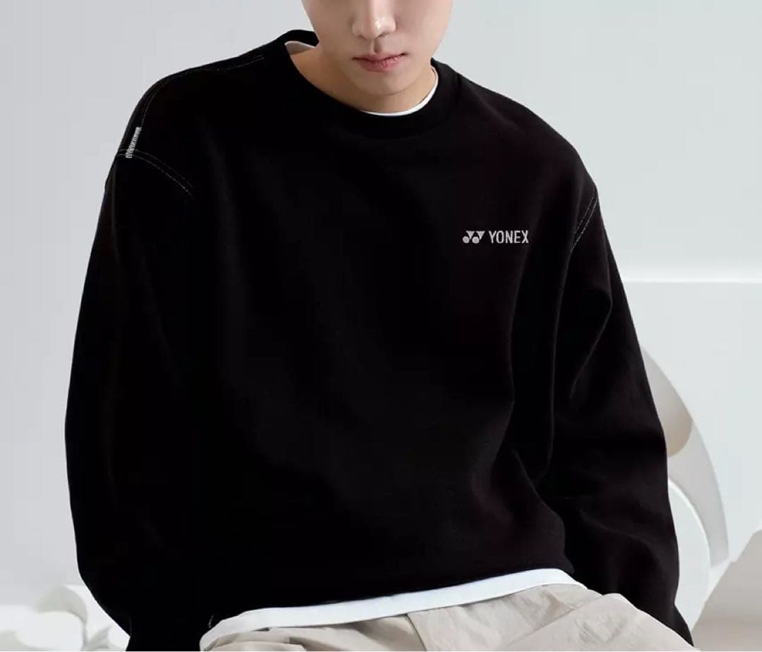 日本未販売　YONEX オーバーフィット　フリース　スウェット