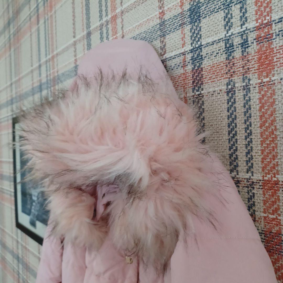 ΘRady ピンク ダウンジャケット 平成ギャルy2k 短丈 ショート ファー