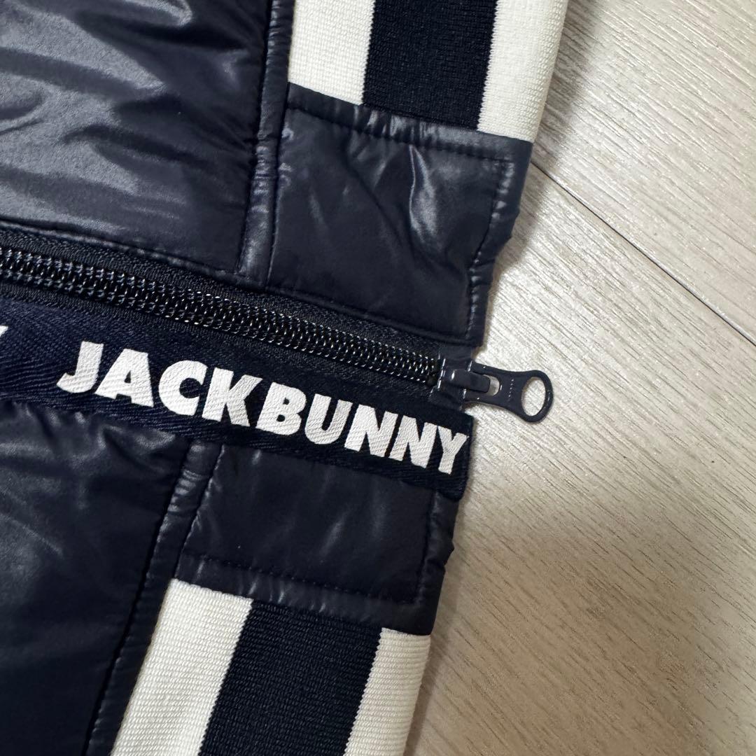 ジャックバニー サイズ5 ダウンベスト ネイビー 美品 紺色 ゴルフ