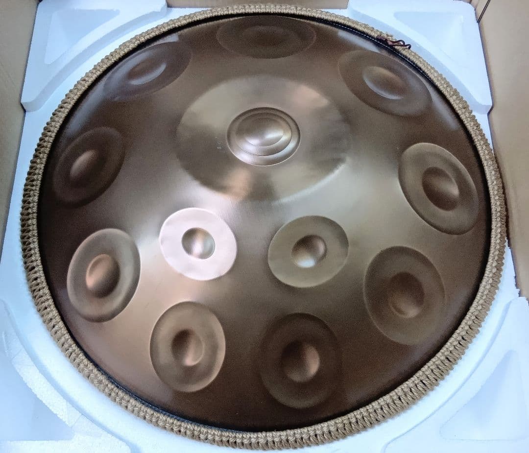 ハンドパン　56センチ 12音 A＝432Hz Dマイナー音程合ってます