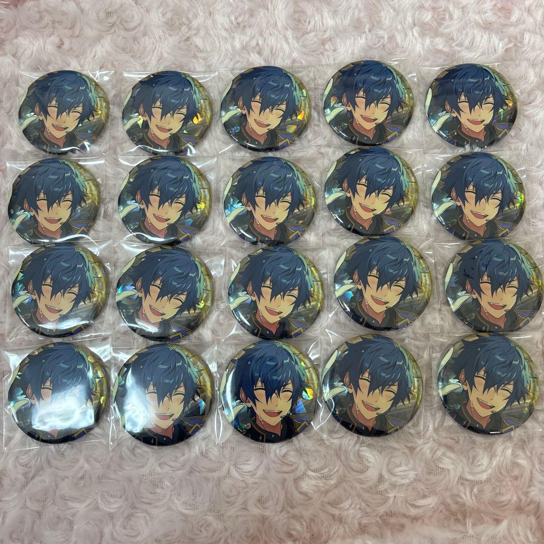 漣ジュン　あんスタ×プロセカ　コラボ　コネクトライブ　ホログラム缶バッジ　開花前