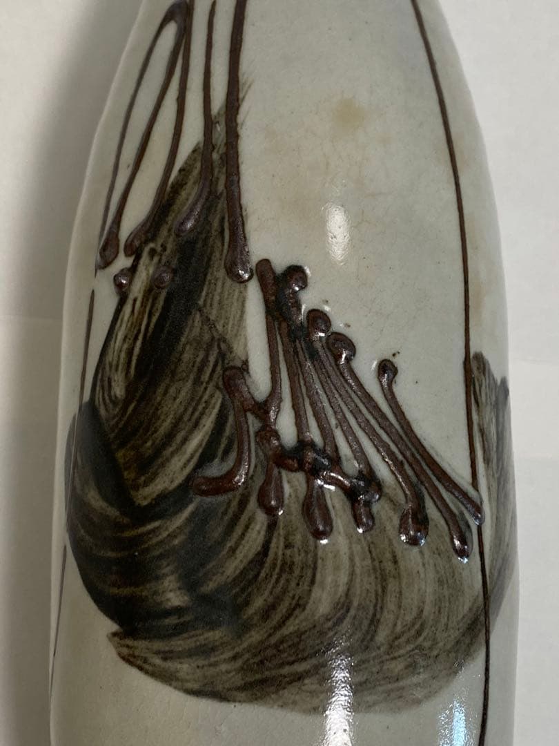 希少！ 大上 昇 白丹波海老徳利 - メルカリ