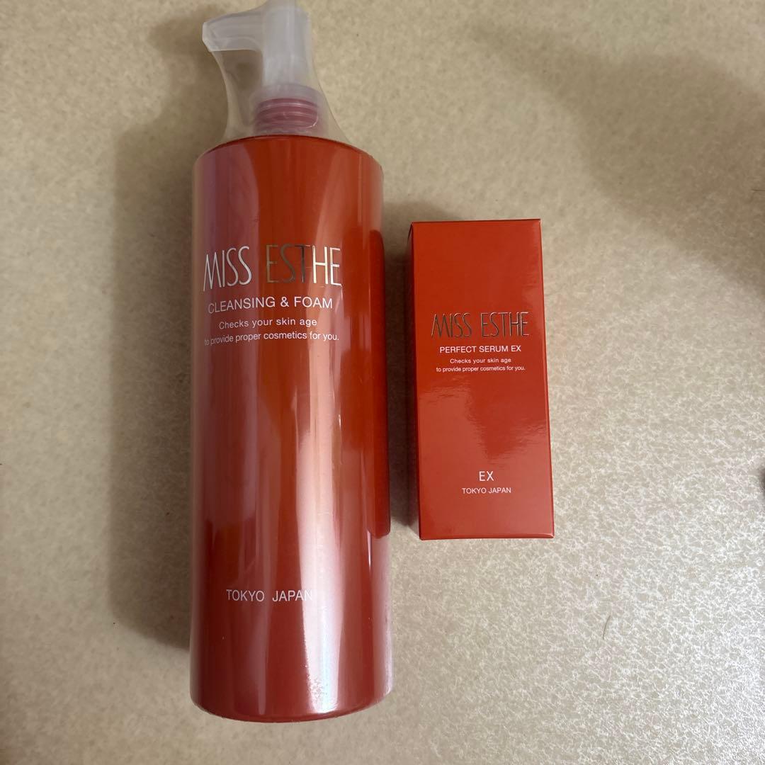 MISS ESTHE クレンジングフォーム & パーフェクトセラムセット