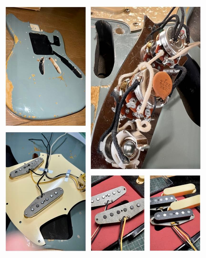 ハードレリック60sムスタングタイプ/アルニコPU & ダイナミック