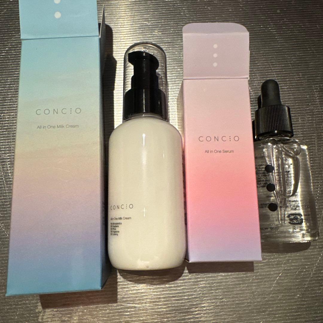 CONCIO All in One Milk Cream & Serum Set