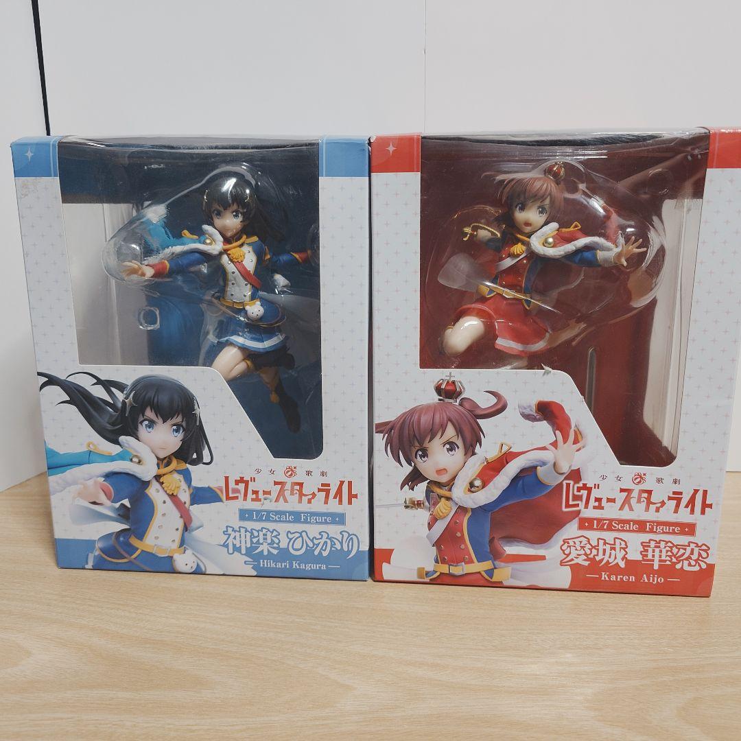 少女☆歌劇 レヴュースタァライト　愛城華恋　神楽ひかり　スケールフィギュア