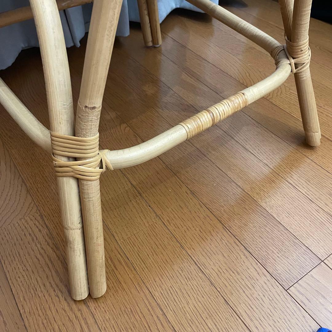 値下げしました】unico ラタンチェアCAGE（カージュ） ソファ - メルカリ