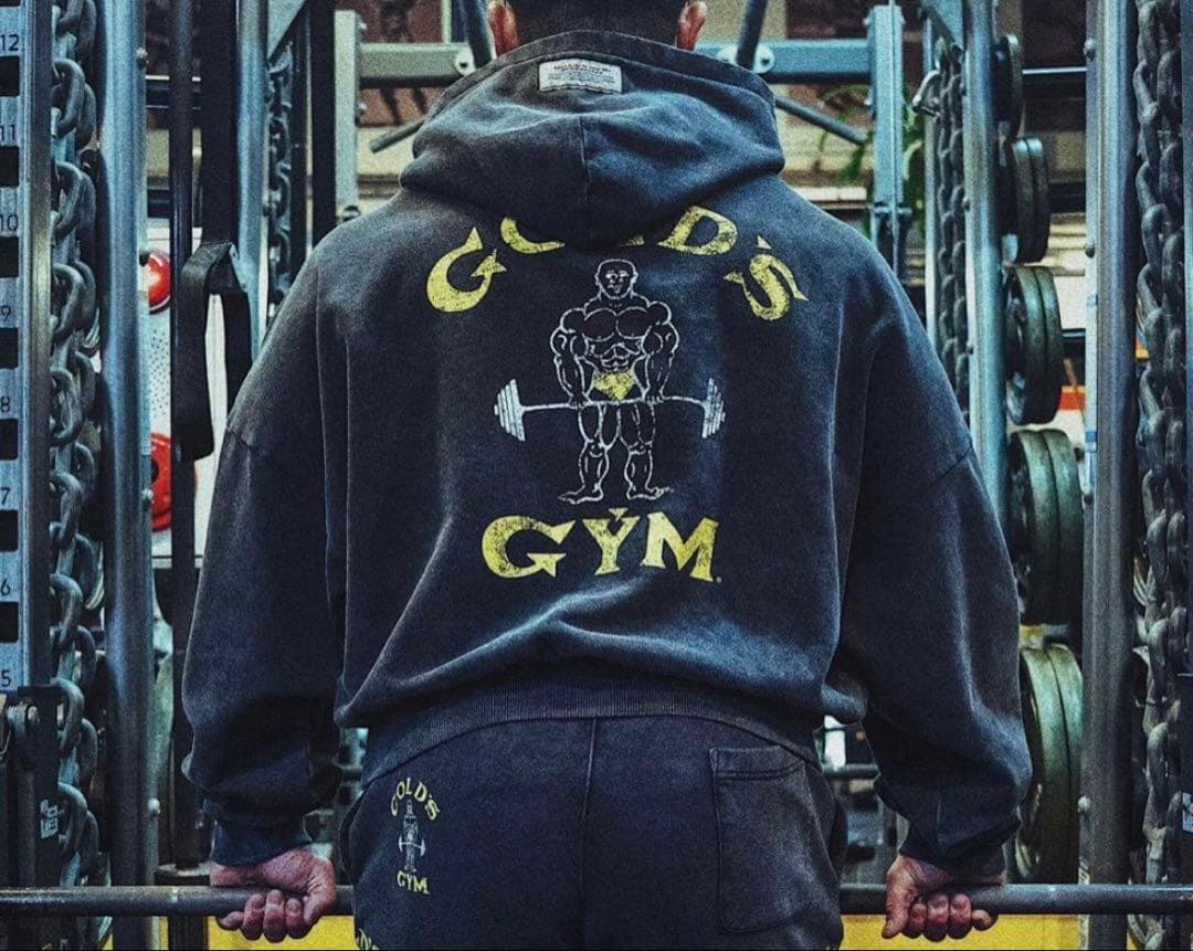 セットアップ LÝFT × GOLD'S GYM LOGO HOODIE - メルカリ