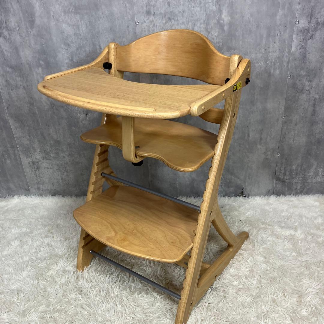 大和屋　すくすくチェアプラス　テーブル＆ガード付き