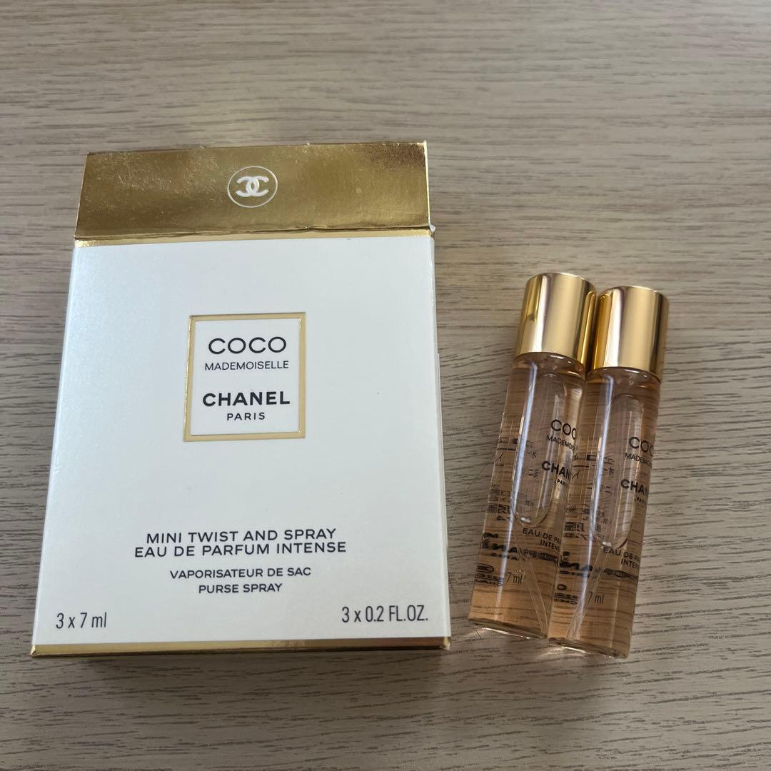 CHANEL ココマドモアゼルミニツィスト&スプレーリフィル二本セット