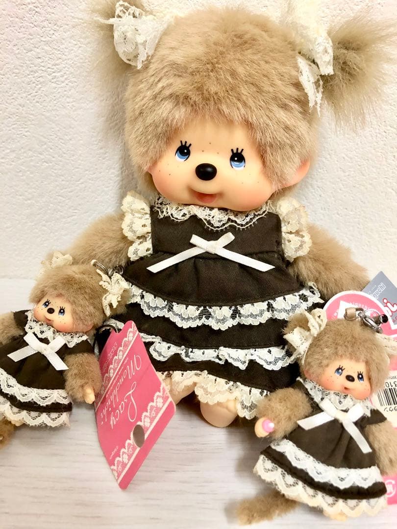 レーシー　モンチッチ ブラウン　激レア　Sサイズ 携帯マスコット3個セット 3_000000002232.jpg?1770455659