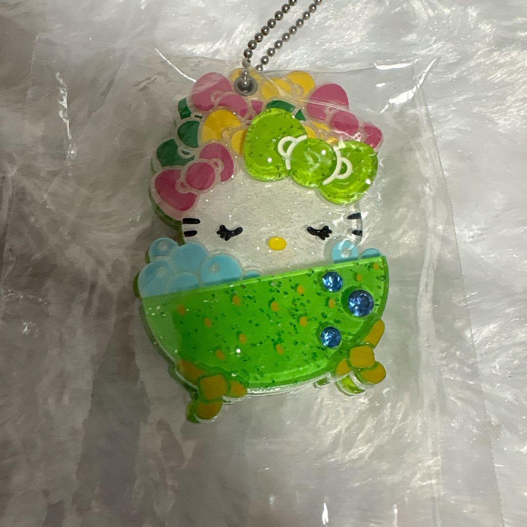 ハローキティ スライドミラー ご当地 大分 カボス風呂 平成 レトロ 希少