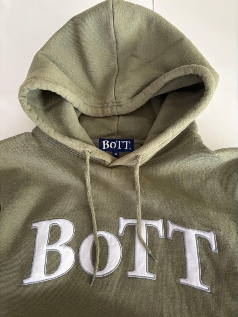 BOTT パーカー Mサイズ グリーン