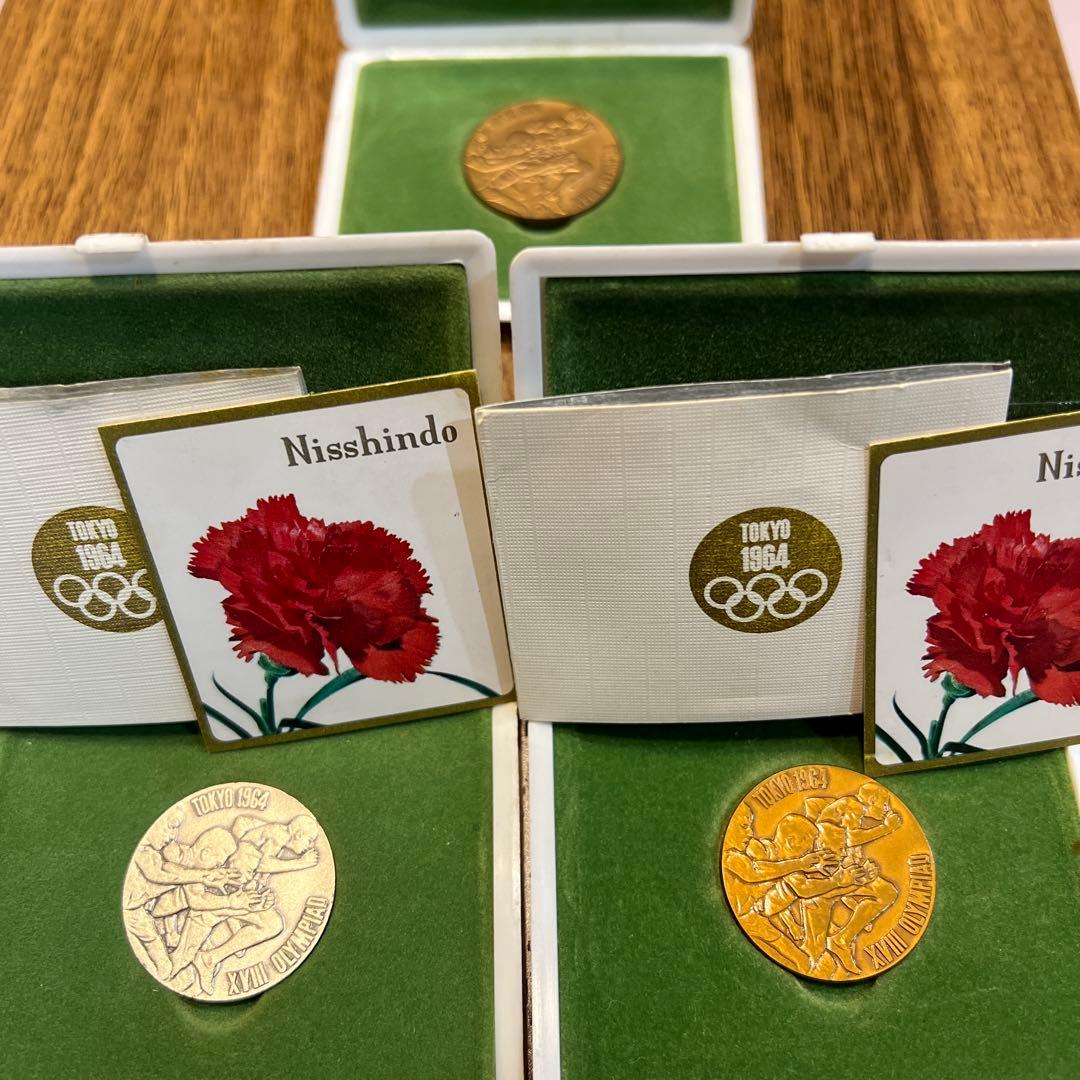1964年東京オリンピック大会記念メダル　銀色メダル　純銀　silver 記念品 銀製メダル「1964年オリンピック東京大会記念メダル」(18 81g)造幣局製