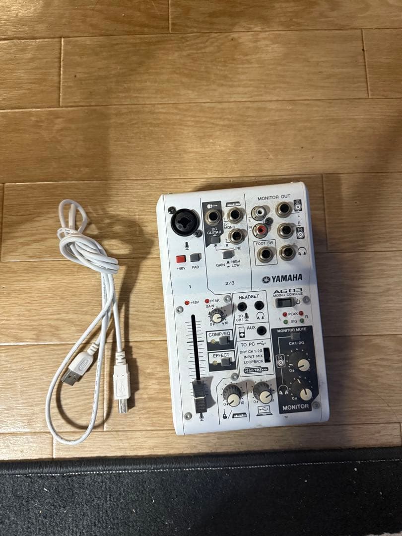 オーディオインターフェースAG03