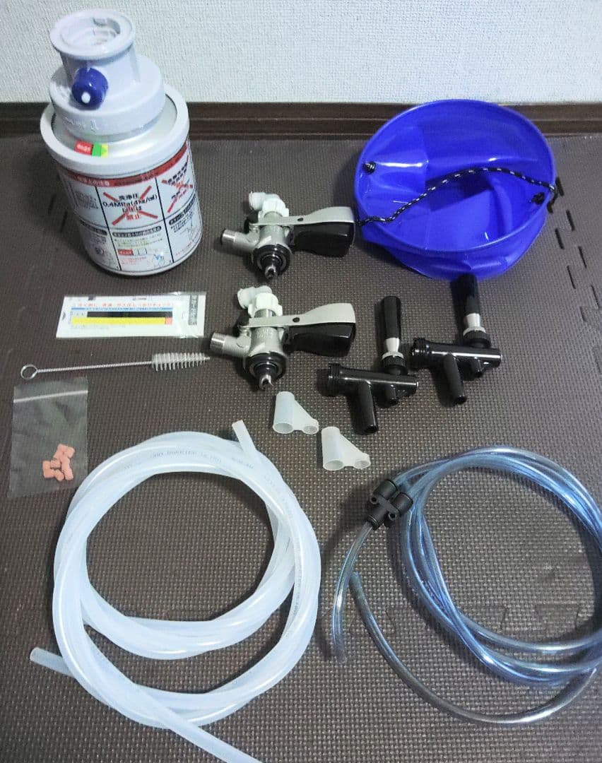 送料無料！/新品及び中古美品/ビールサーバー部品/豪華洗浄及び部材10点セット！
