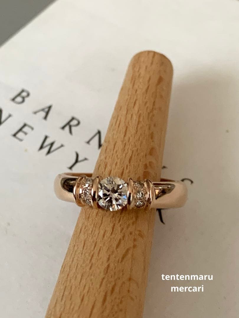 ☆*☆様 ESTELLE ☆ K18 0.46ct ダイヤモンドリング ☆美品☆