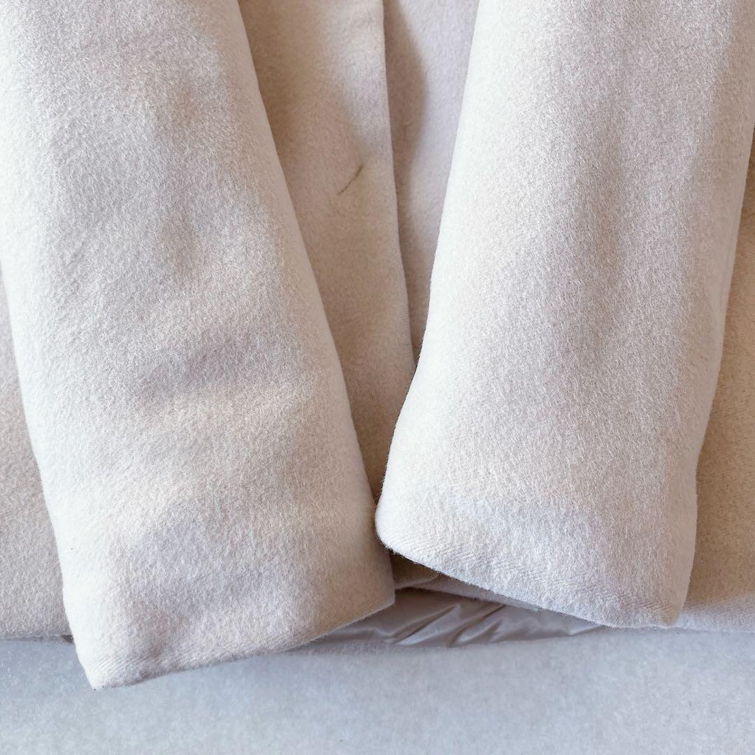 HERNO｜21AW ウール パデット ダウンコート ピンクベージュ 44 - メルカリ