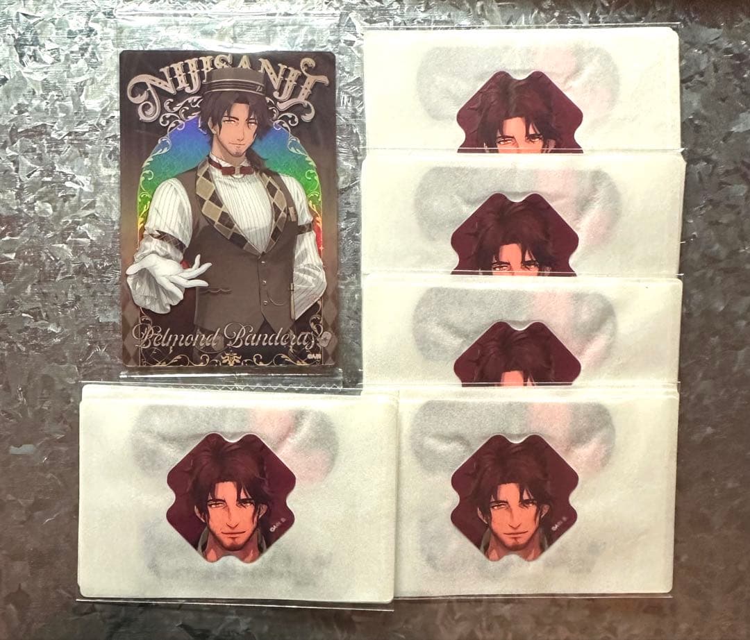 にじさんじ ベルモンド・バンデラス ウエハース2 プラカード 絆創膏