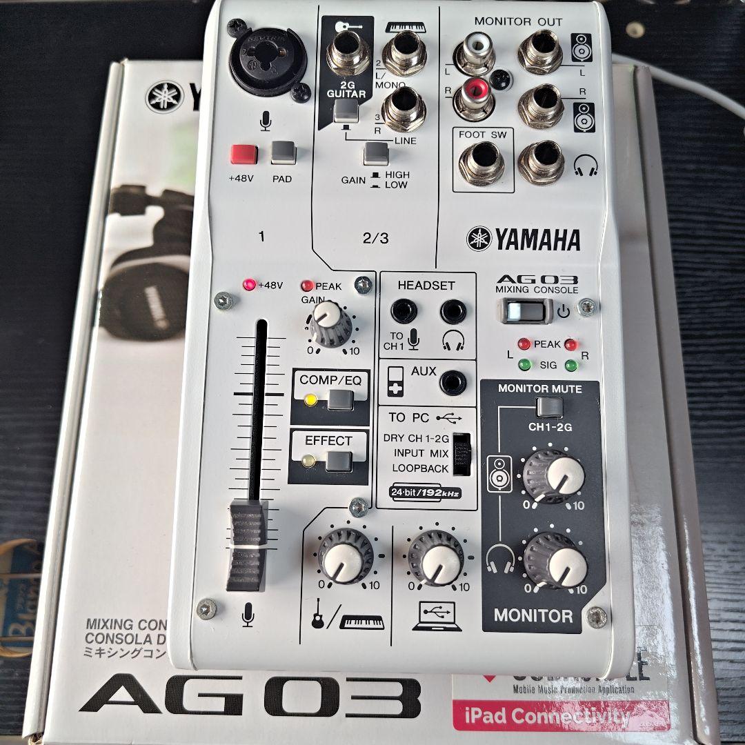 YAMAHA AG03 USBオーディオインターフェイス