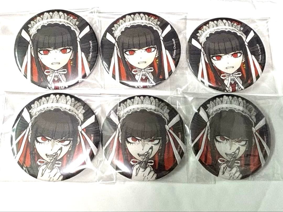 ダンガンロンパ　エビテン　セレス　缶バッジ　シクレ