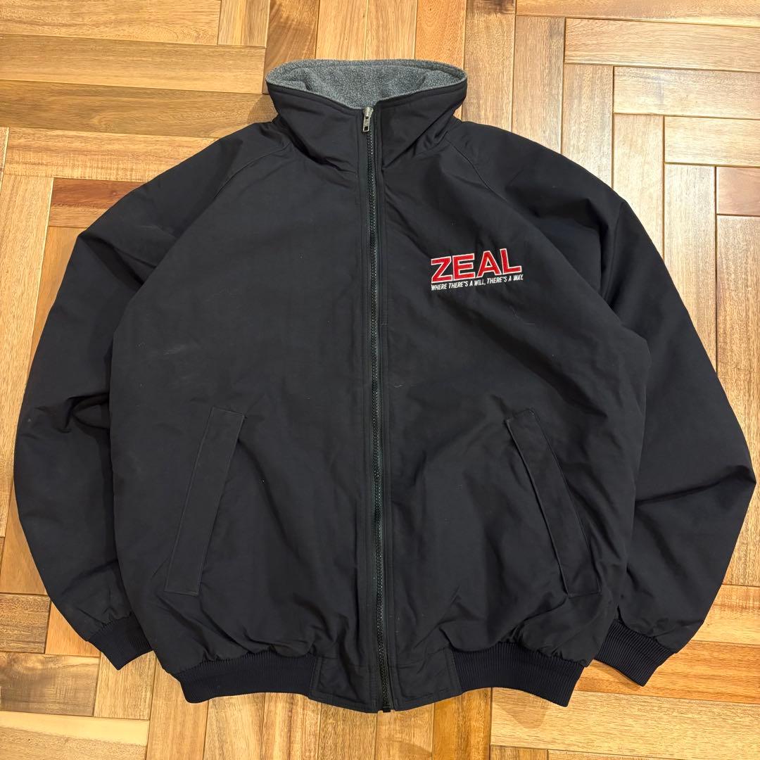 ZEAL ウォームアップジャケット シェルドシンチラ　patagonia 黒　M