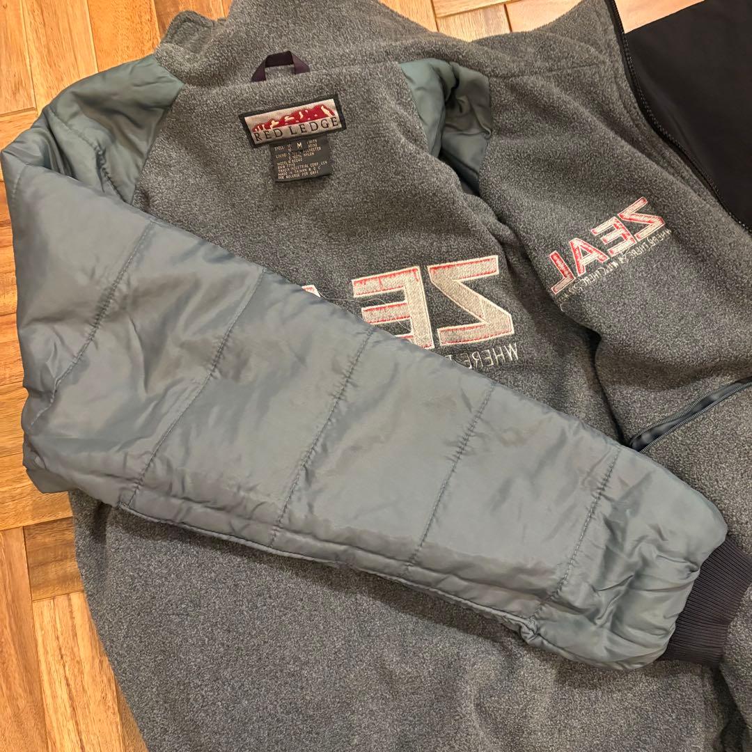 ZEAL ウォームアップジャケット シェルドシンチラ patagonia 黒 M
