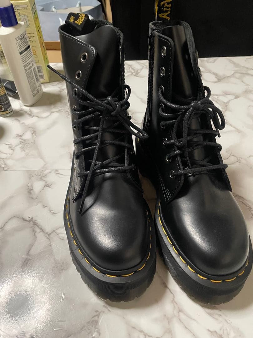 Dr. Martens Jadon8 ブラックブーツ
