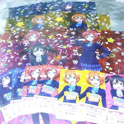 ラブライブ 前売り券