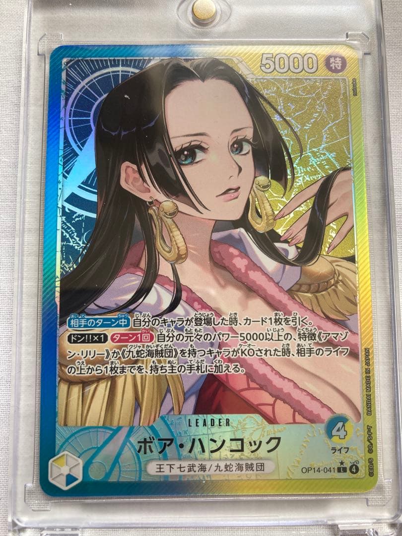 ワンピース ボア・ハンコック リーダー　パラレル　ワンピースサンジ　パラレル