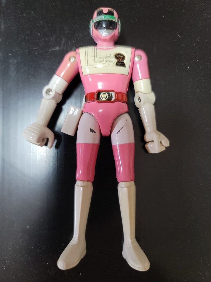 超合金 フィギュア 超電子バイオマン ピンクファイブ GC-11 戦隊 当時物