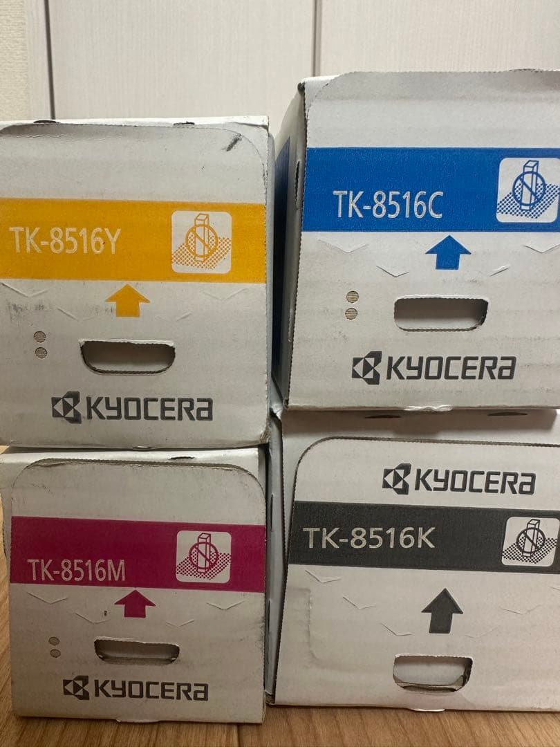 KYOCERA トナーキット　TK-8516 新品未使用 KYOCERA TK-8516（K,C,M,Y）トナーカートリッジ 純正：日本最大級の
