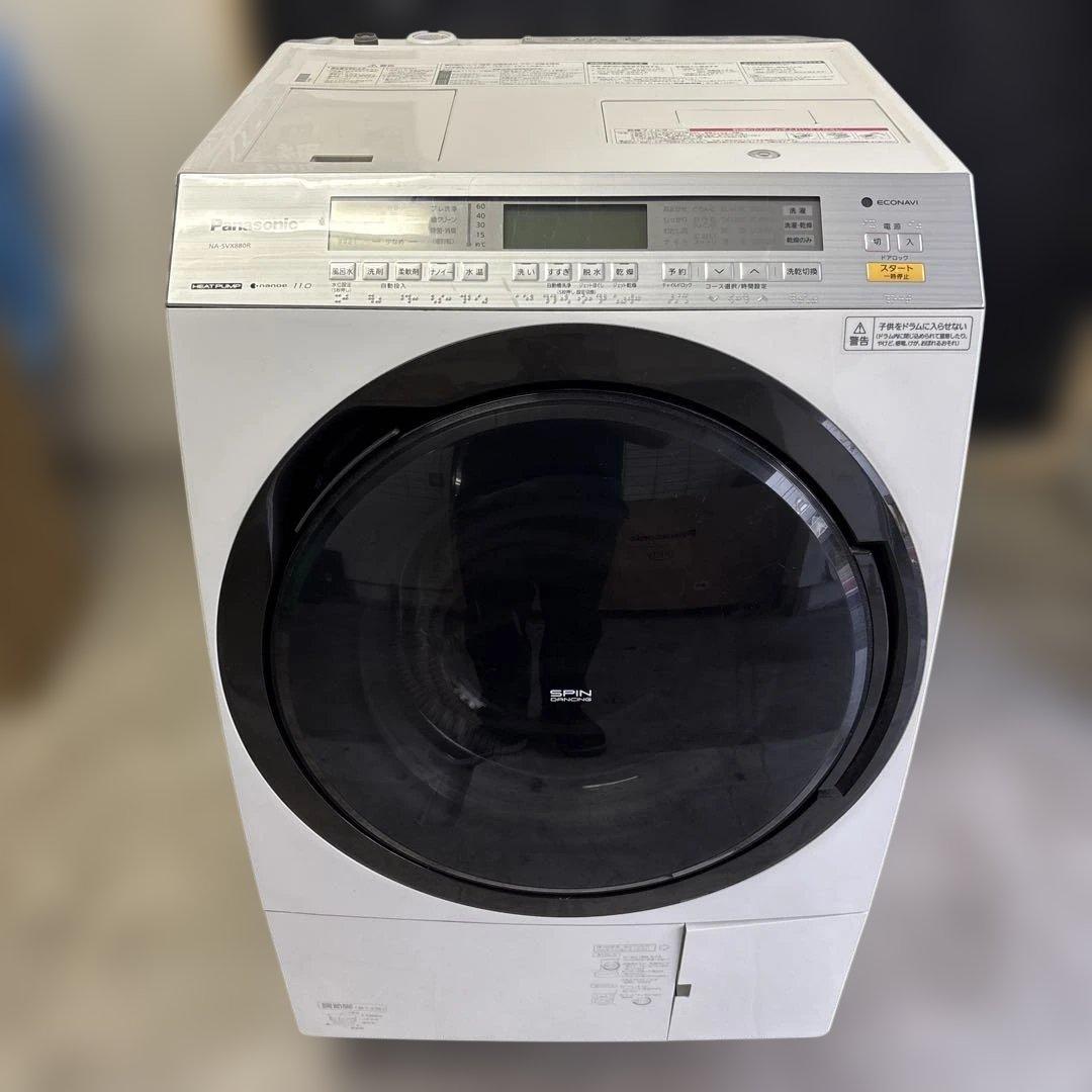 パナソニック　ドラム式洗濯機 NA-SVX880R