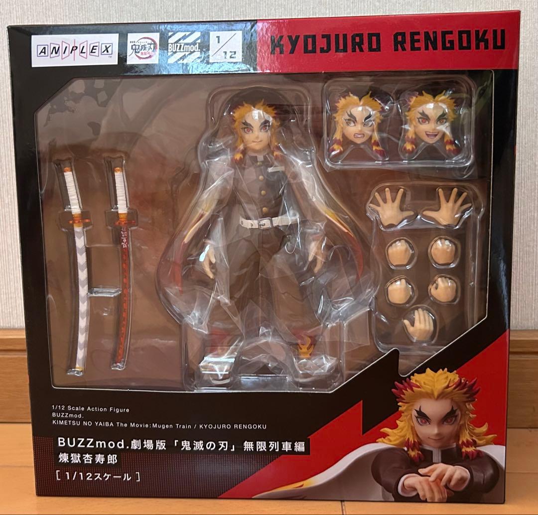 鬼滅の刃】BUZZmod. 煉獄杏寿郎 1/12スケールフィギュア - メルカリ