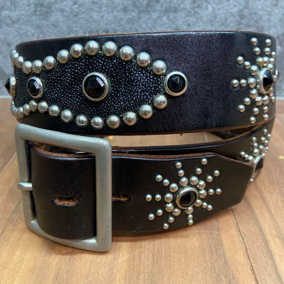 HTC オーバーレイピーナッツスタッズベルト スティングレイ 36inch HTC(Hollywood Trading Company)/エイチティーシー(ハリウッド