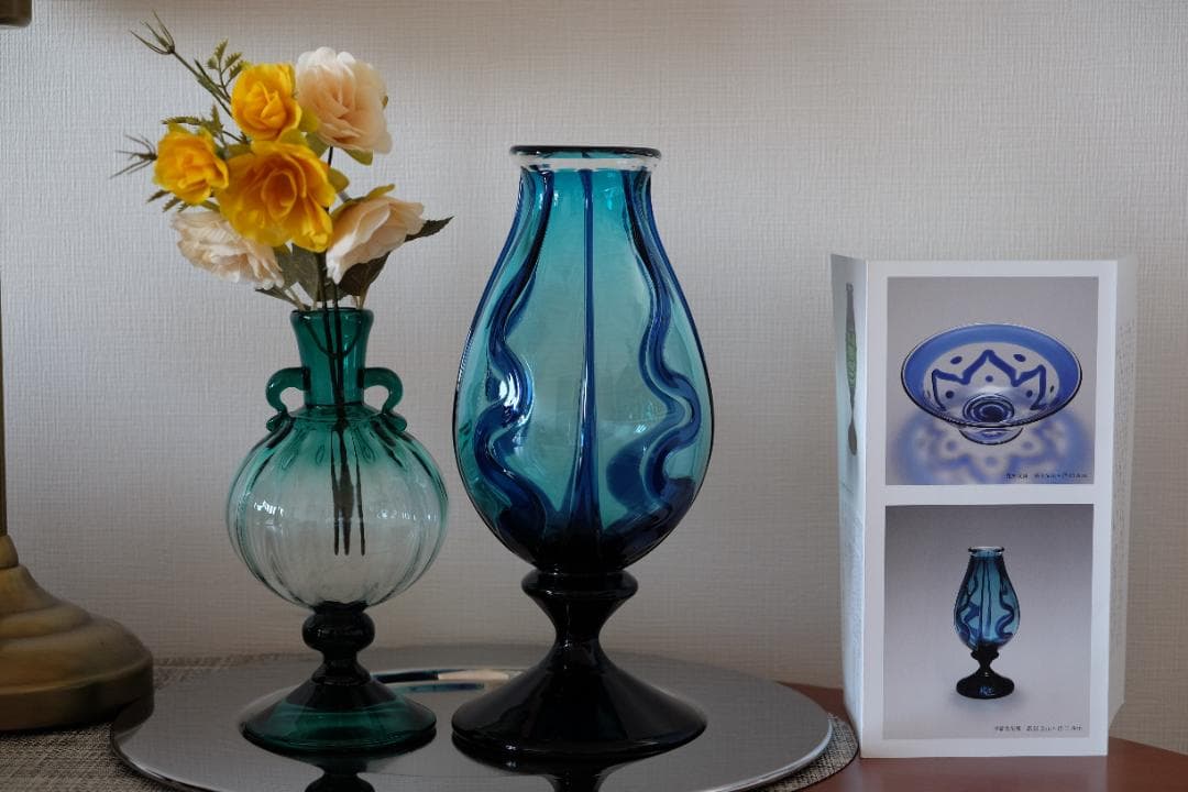 舩木倭帆 吹きガラス 花瓶 花器 骨董 民藝ガラス グラス 横山秀樹 小谷眞三 Yahoo!オークション -「舩木倭帆」の落札相場・落札価格