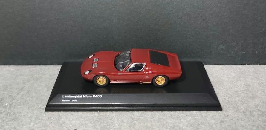 ブンカ64ミニカーシリーズ ランボルギーニミウラ、カウンタック