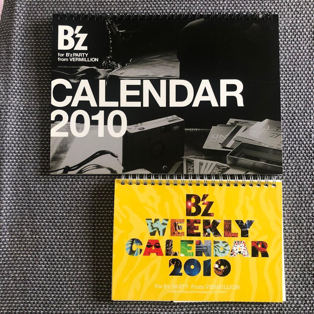 B'zカレンダー 2010 壁掛け・卓上セット 稲葉浩志 松本孝弘 - メルカリ