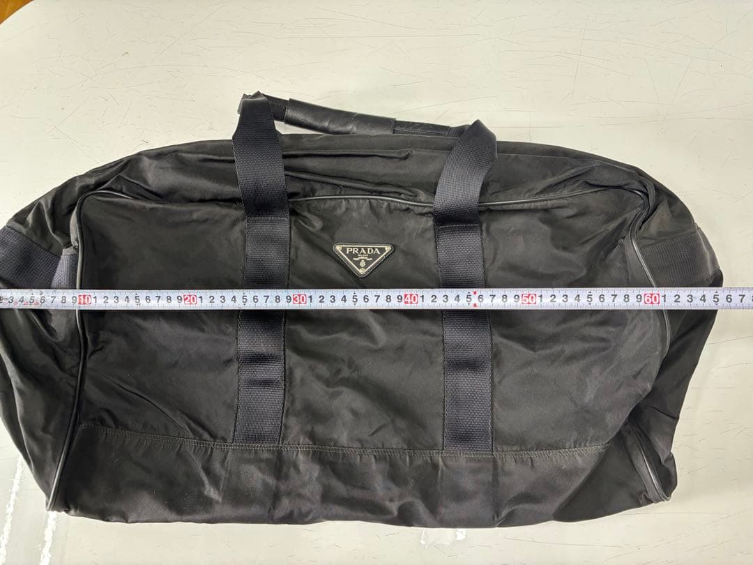PRADA ブラック ボストンバッグ 約70cm