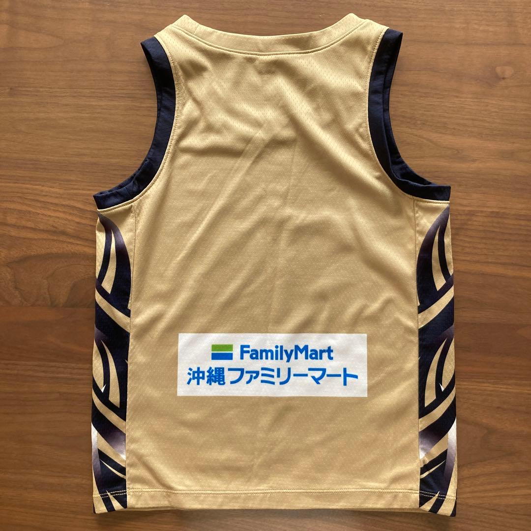 琉球ゴールデンキングスレプリカユニフォーム ゴールド（美品）キッズ