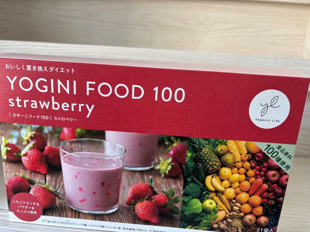 YOGINI FOOD 100 ストロベリー 21食分