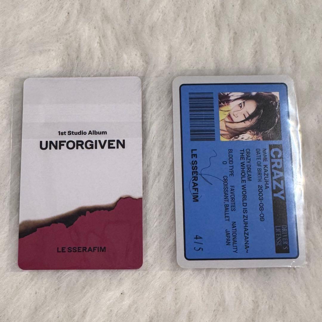 LE SSERAFIM カズハ トレカ 2枚セット - メルカリ